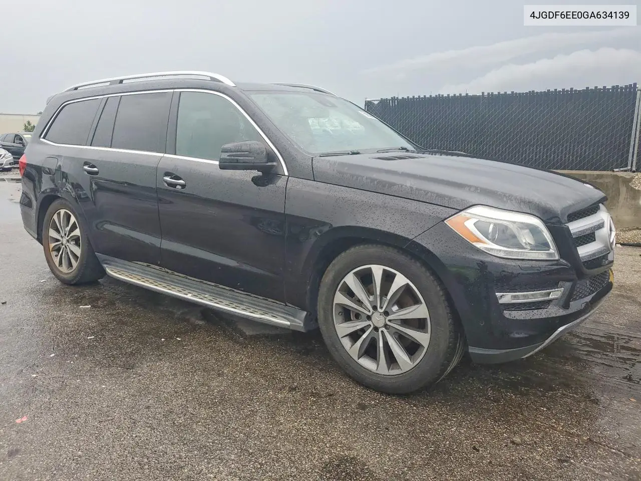 2016 Mercedes-Benz Gl 450 4Matic VIN: 4JGDF6EE0GA634139 Lot: 59062656