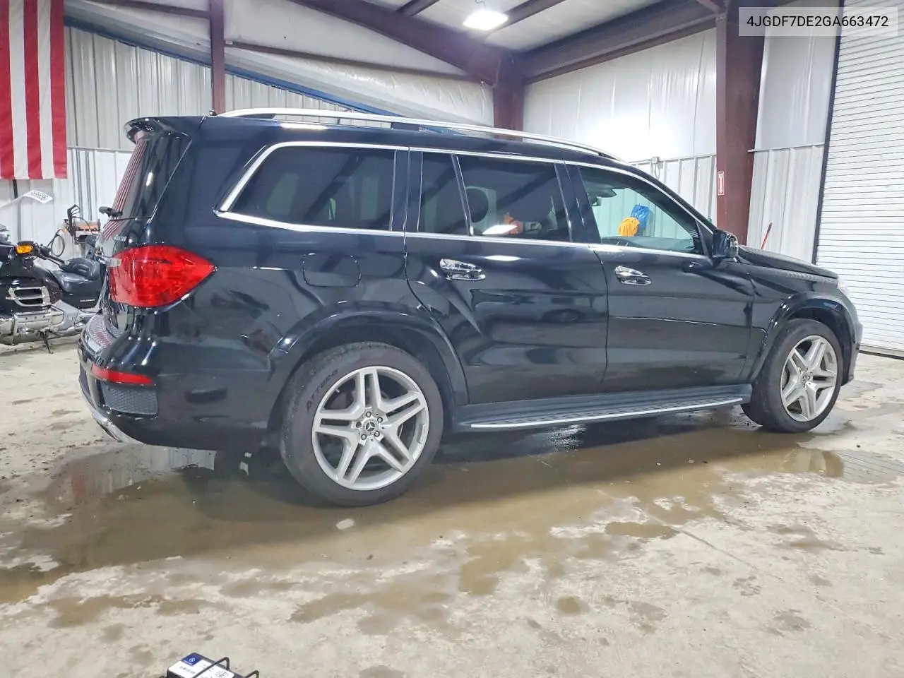2016 Mercedes-Benz Gl 550 4Matic VIN: 4JGDF7DE2GA663472 Lot: 59806106