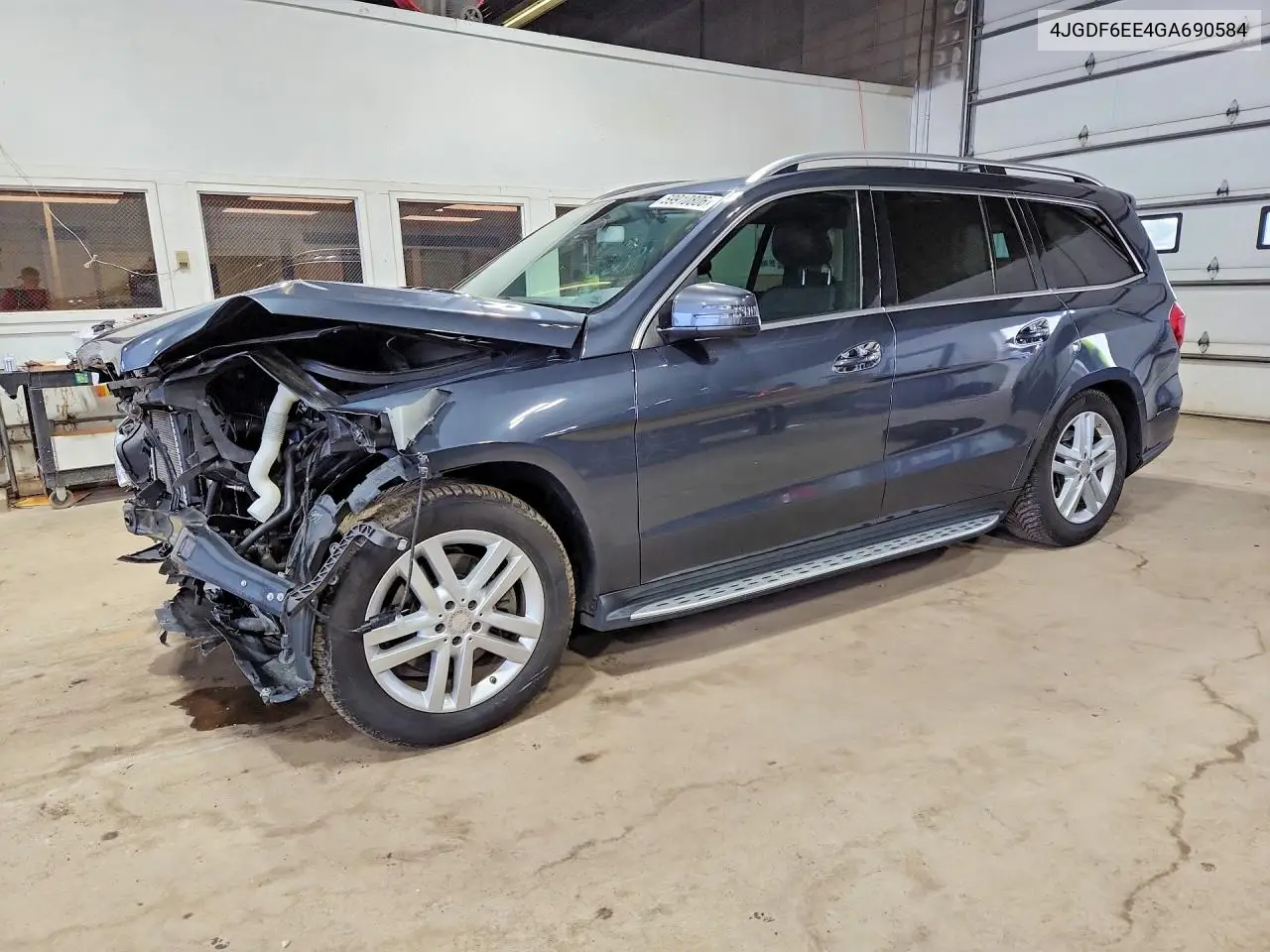 2016 Mercedes-Benz Gl 450 4Matic VIN: 4JGDF6EE4GA690584 Lot: 59910806