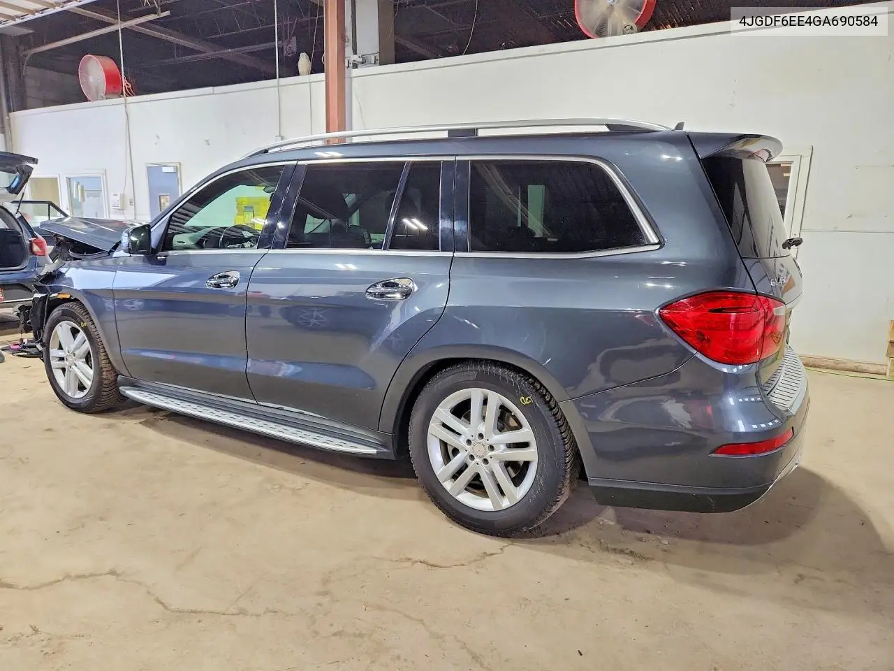 2016 Mercedes-Benz Gl 450 4Matic VIN: 4JGDF6EE4GA690584 Lot: 59910806