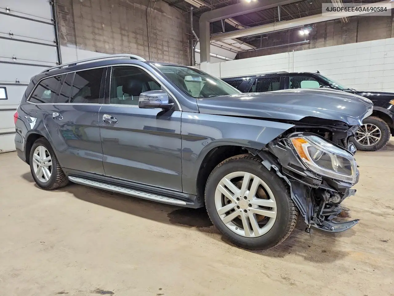 2016 Mercedes-Benz Gl 450 4Matic VIN: 4JGDF6EE4GA690584 Lot: 59910806