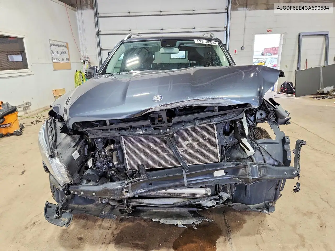 2016 Mercedes-Benz Gl 450 4Matic VIN: 4JGDF6EE4GA690584 Lot: 59910806
