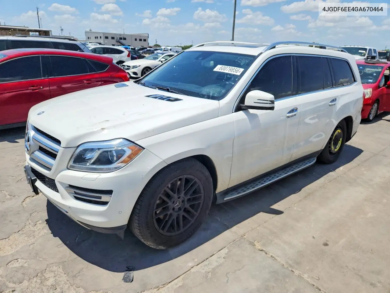2016 Mercedes-Benz Gl 450 4Matic VIN: 4JGDF6EE4GA670464 Lot: 60079856