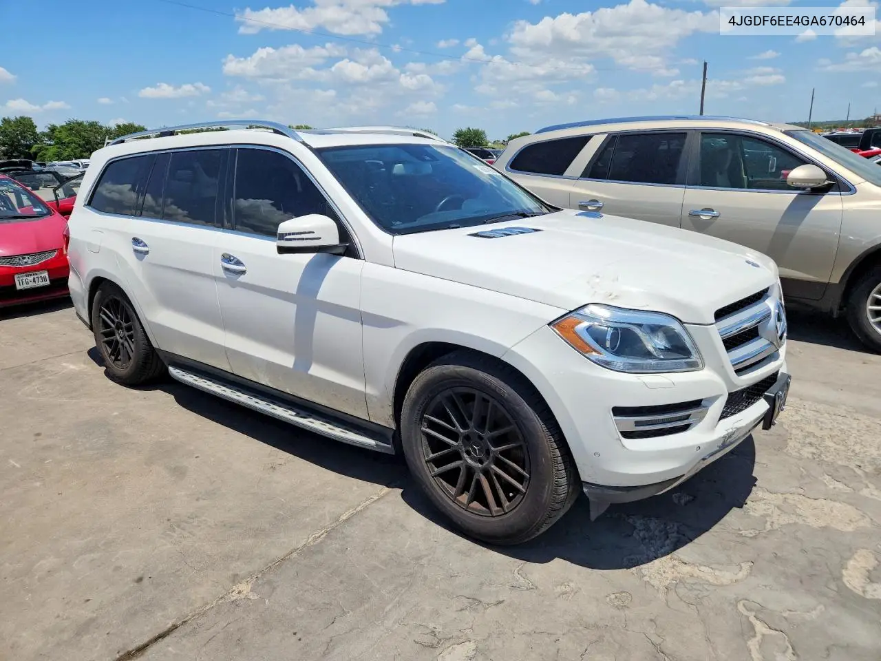 2016 Mercedes-Benz Gl 450 4Matic VIN: 4JGDF6EE4GA670464 Lot: 60079856
