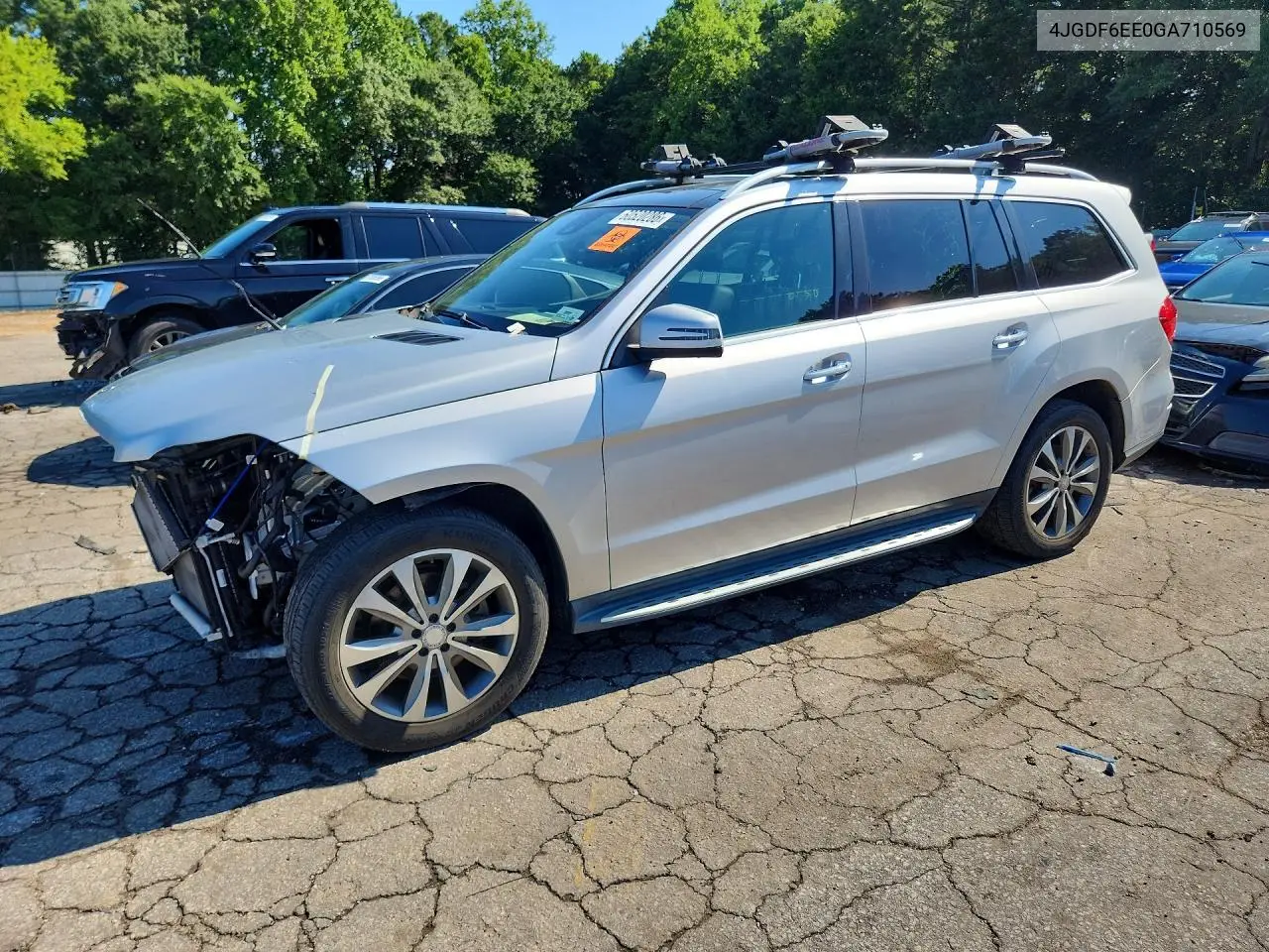 2016 Mercedes-Benz Gl 450 4Matic VIN: 4JGDF6EE0GA710569 Lot: 60520286