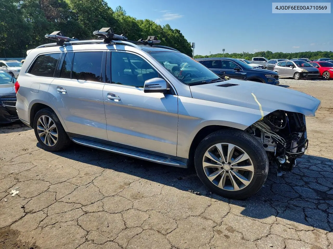 2016 Mercedes-Benz Gl 450 4Matic VIN: 4JGDF6EE0GA710569 Lot: 60520286