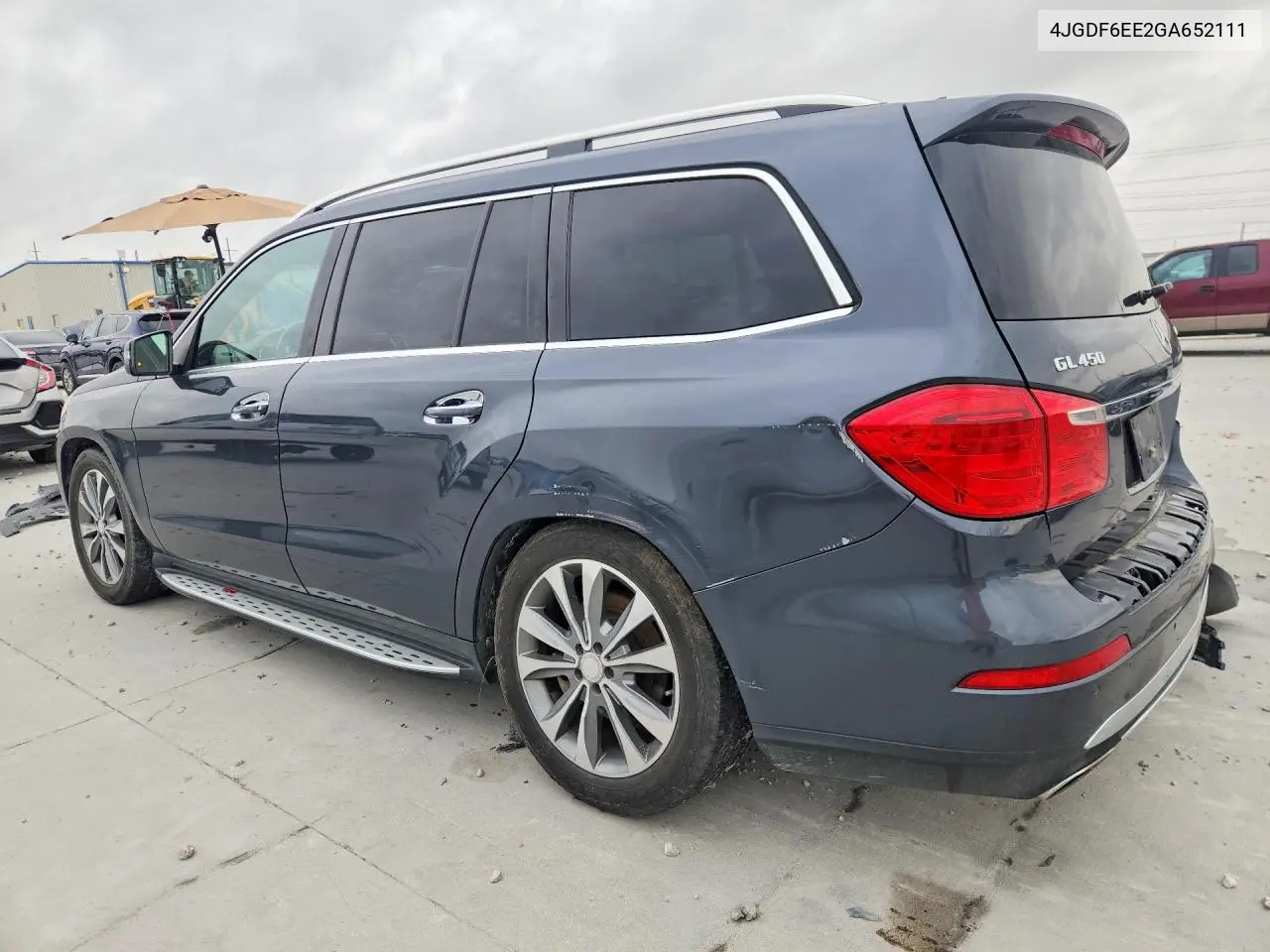 2016 Mercedes-Benz Gl 450 4Matic VIN: 4JGDF6EE2GA652111 Lot: 60847236