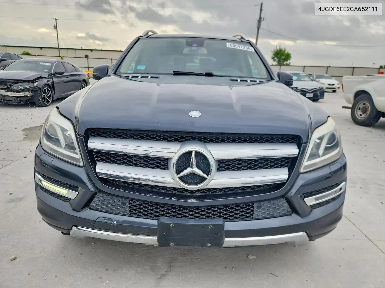 2016 Mercedes-Benz Gl 450 4Matic VIN: 4JGDF6EE2GA652111 Lot: 60847236