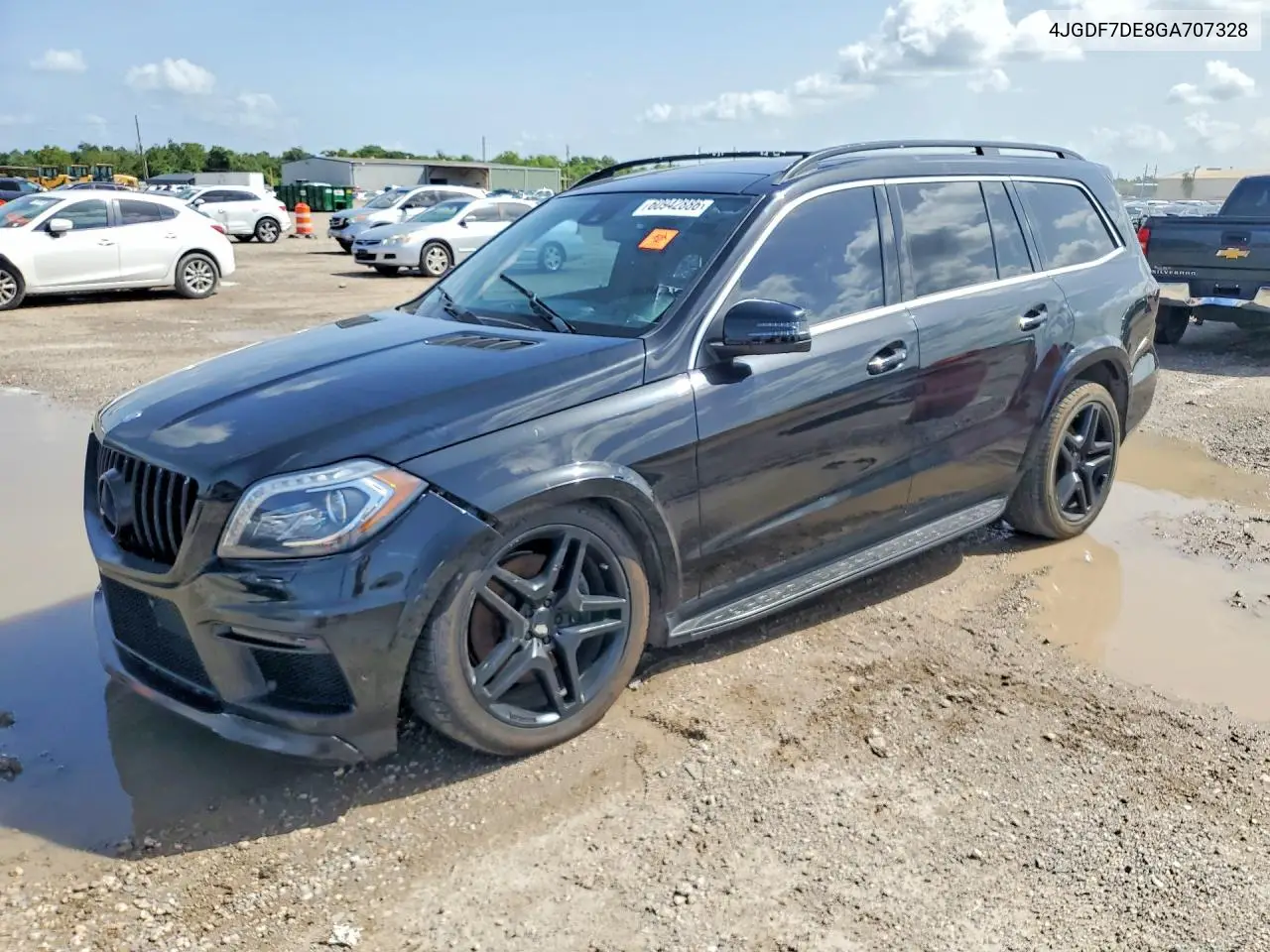 2016 Mercedes-Benz Gl 550 4Matic VIN: 4JGDF7DE8GA707328 Lot: 60942886