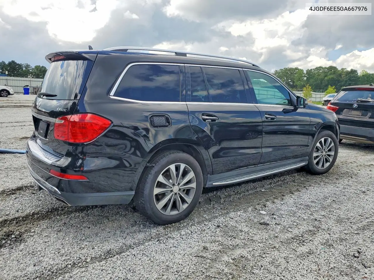 2016 Mercedes-Benz Gl 450 4Matic VIN: 4JGDF6EE5GA667976 Lot: 60972216