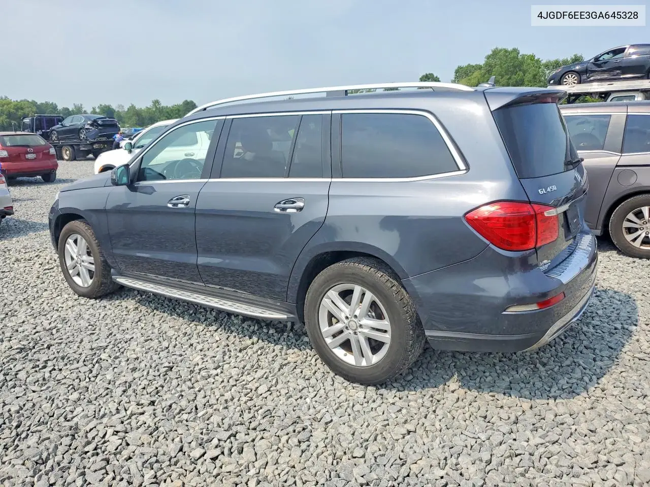 2016 Mercedes-Benz Gl 450 4Matic VIN: 4JGDF6EE3GA645328 Lot: 61242156