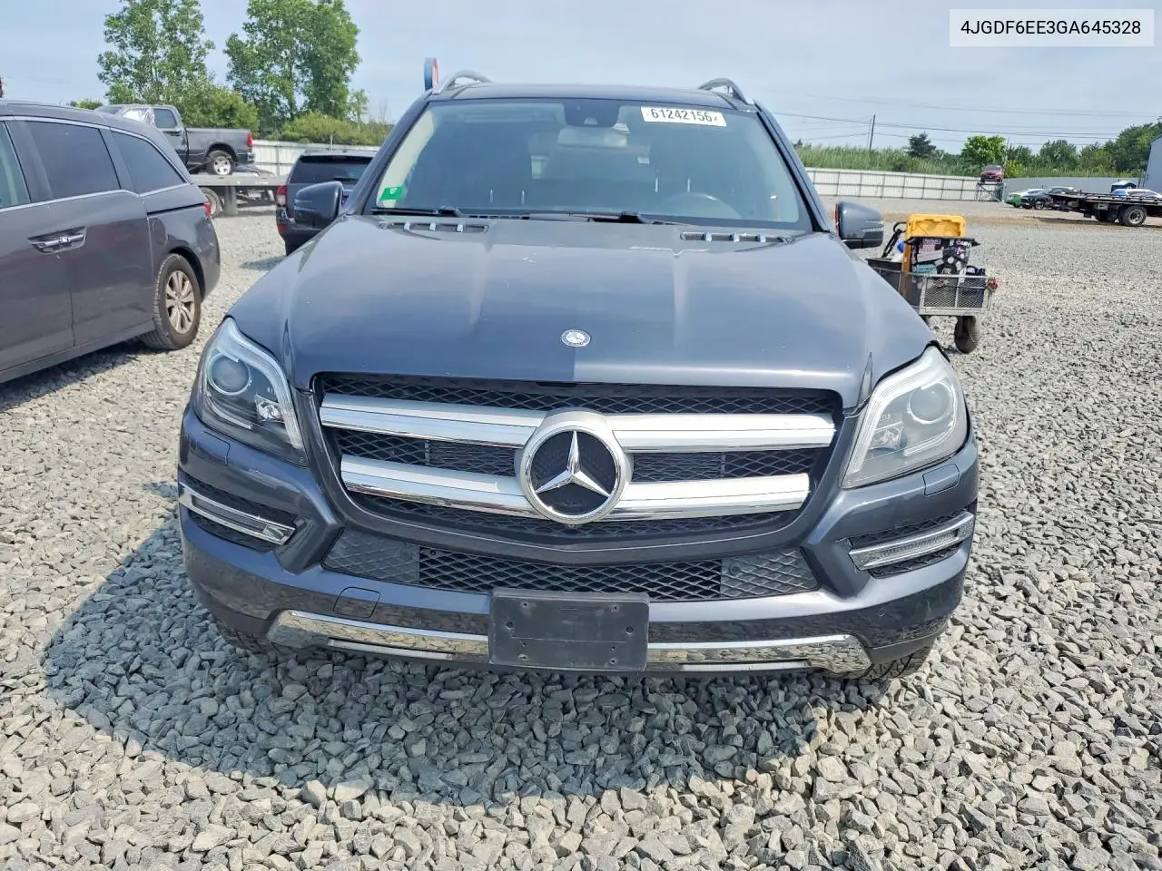 2016 Mercedes-Benz Gl 450 4Matic VIN: 4JGDF6EE3GA645328 Lot: 61242156
