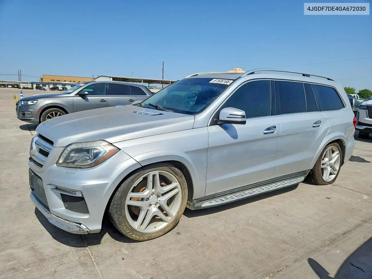 2016 Mercedes-Benz Gl 550 4Matic VIN: 4JGDF7DE4GA672030 Lot: 61506166