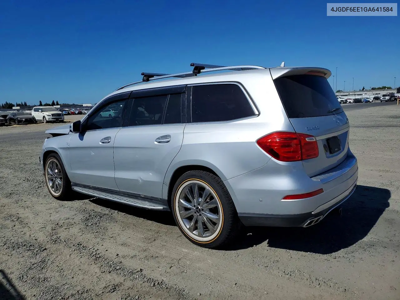 2016 Mercedes-Benz Gl 450 4Matic VIN: 4JGDF6EE1GA641584 Lot: 61533096