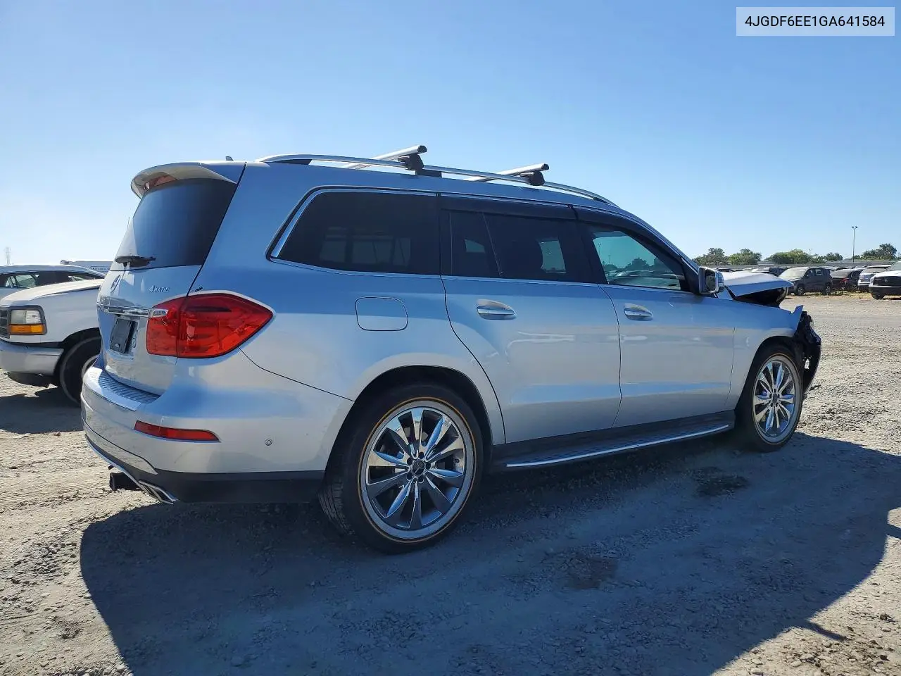 2016 Mercedes-Benz Gl 450 4Matic VIN: 4JGDF6EE1GA641584 Lot: 61533096