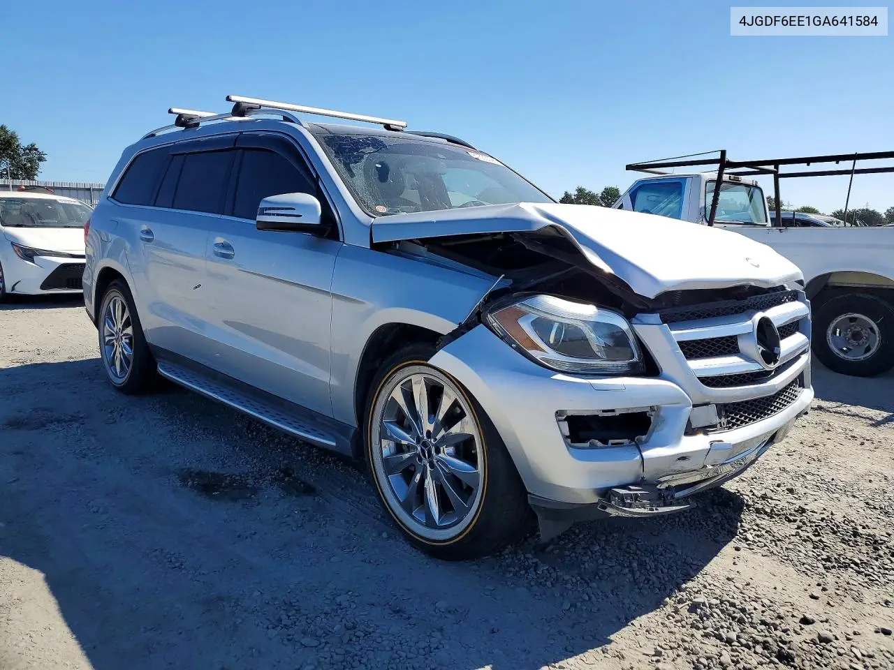 2016 Mercedes-Benz Gl 450 4Matic VIN: 4JGDF6EE1GA641584 Lot: 61533096