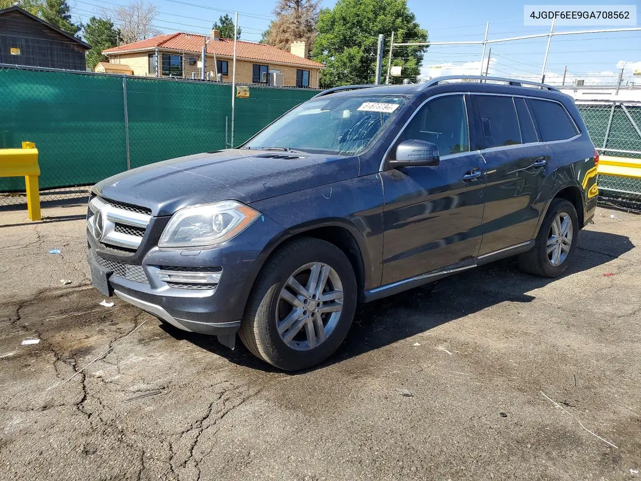 2016 Mercedes-Benz Gl 450 4Matic VIN: 4JGDF6EE9GA708562 Lot: 61678796