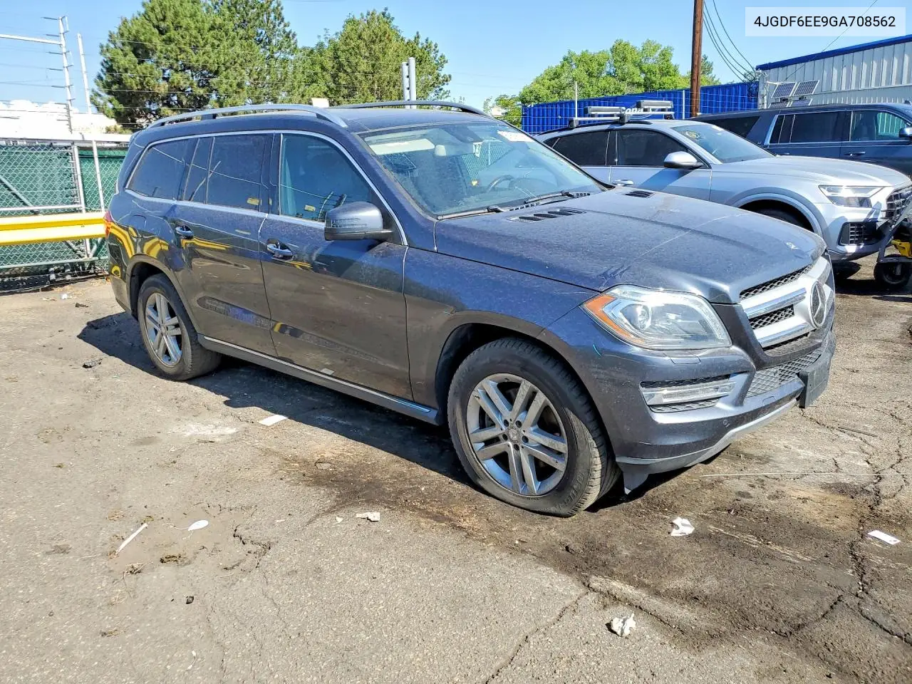 2016 Mercedes-Benz Gl 450 4Matic VIN: 4JGDF6EE9GA708562 Lot: 61678796