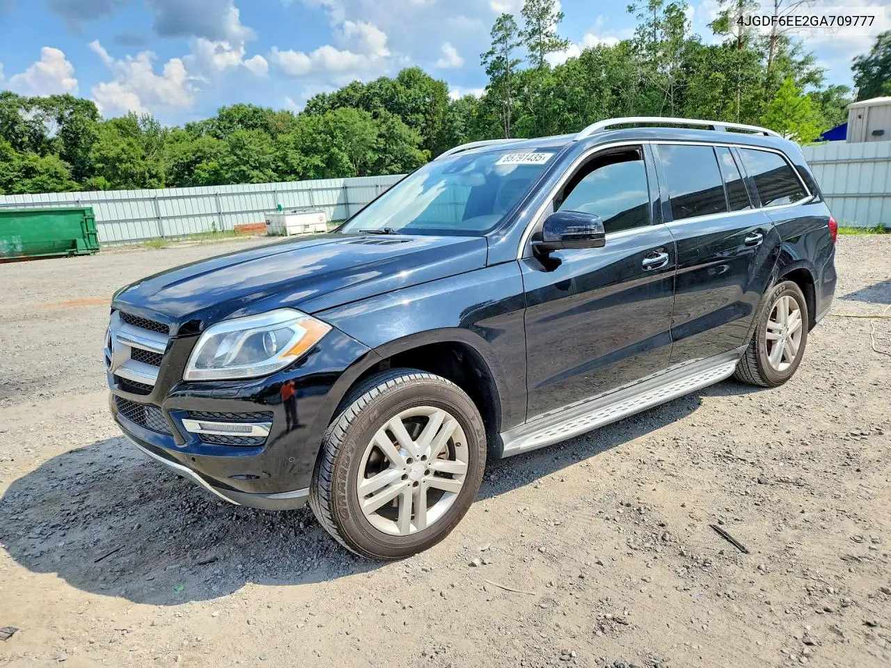 2016 Mercedes-Benz Gl 450 4Matic VIN: 4JGDF6EE2GA709777 Lot: 85791435