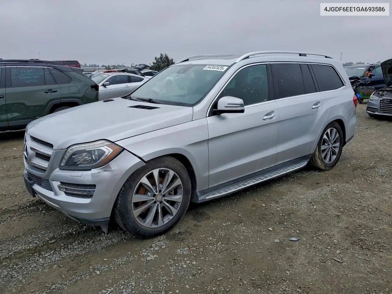 4JGDF6EE1GA693586 2016 Mercedes-Benz Gl 450 4Matic