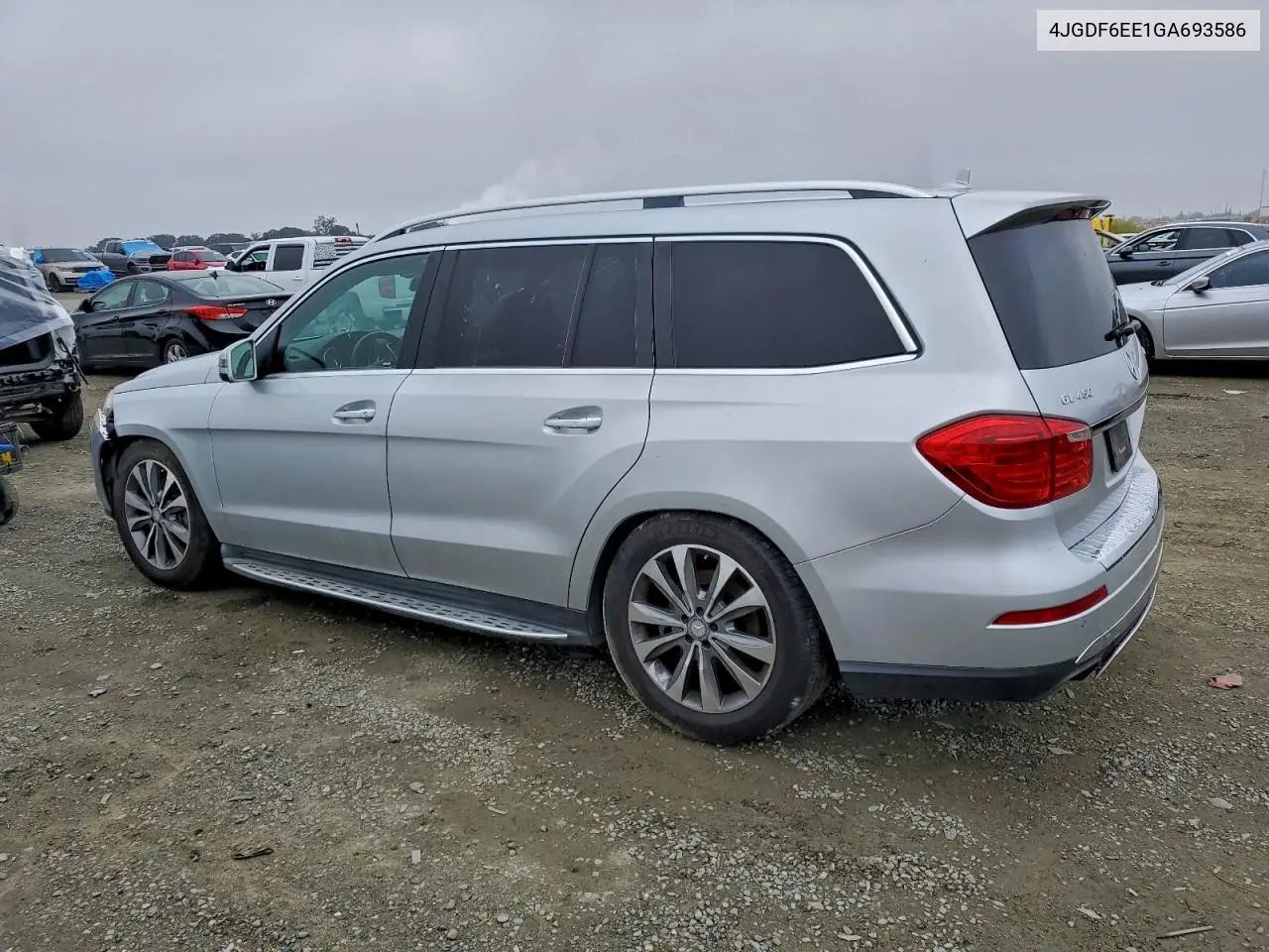 4JGDF6EE1GA693586 2016 Mercedes-Benz Gl 450 4Matic