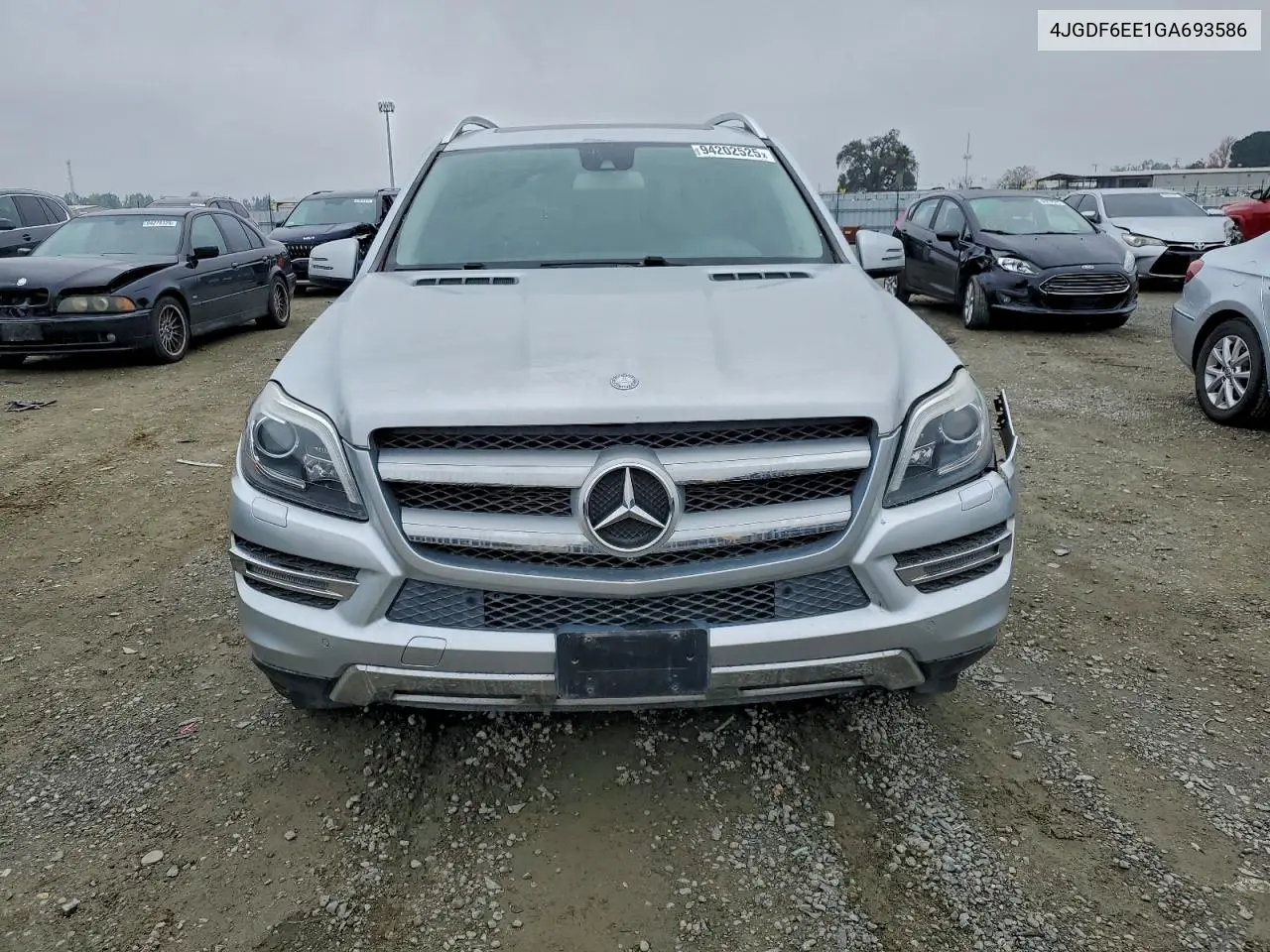4JGDF6EE1GA693586 2016 Mercedes-Benz Gl 450 4Matic
