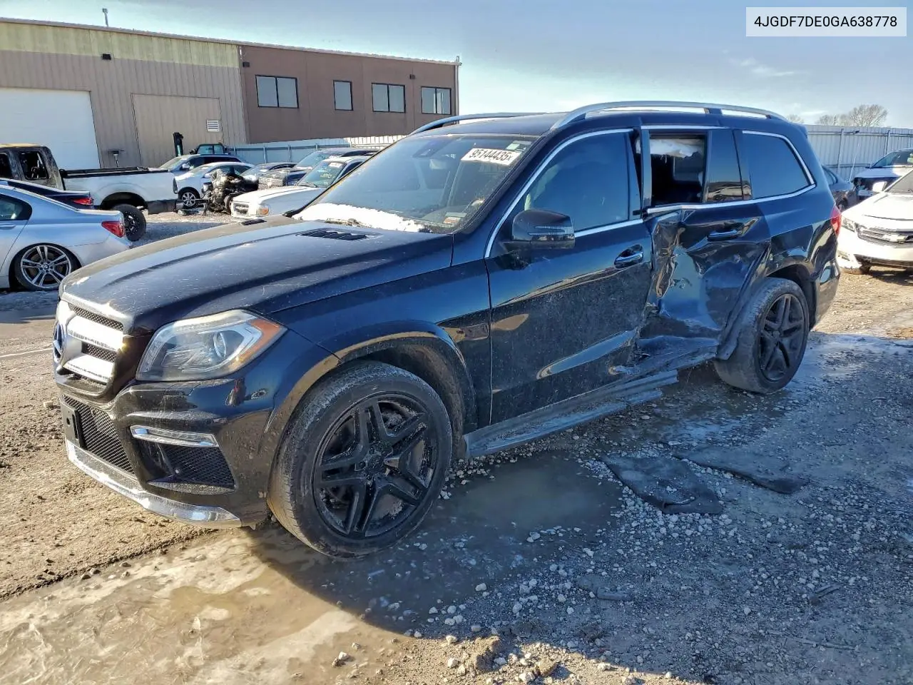 4JGDF7DE0GA638778 2016 Mercedes-Benz Gl 550 4Matic
