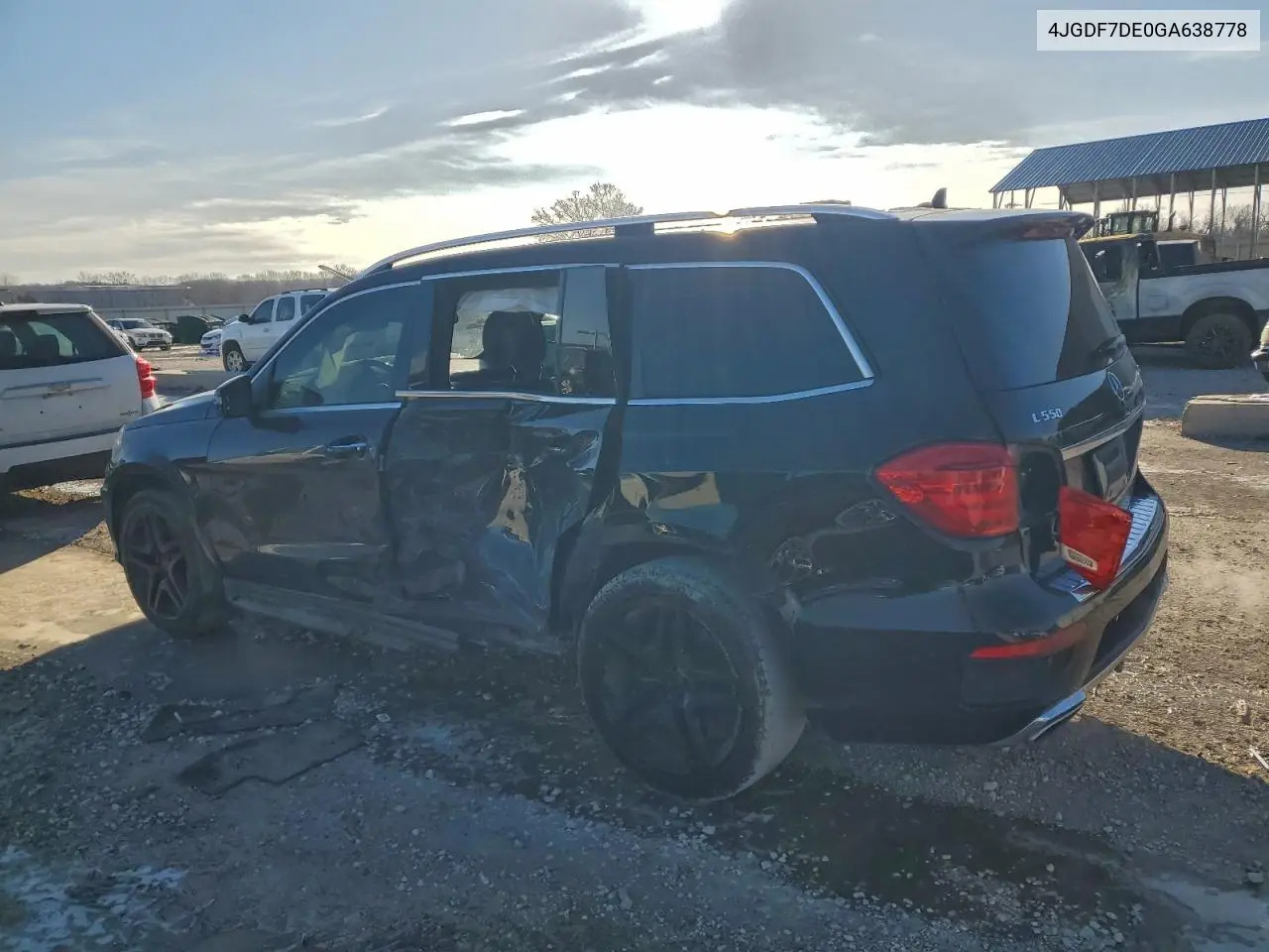 4JGDF7DE0GA638778 2016 Mercedes-Benz Gl 550 4Matic