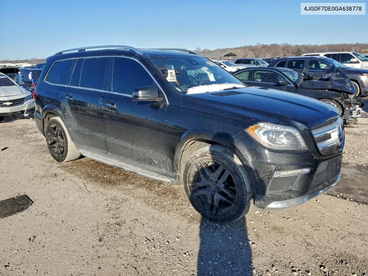4JGDF7DE0GA638778 2016 Mercedes-Benz Gl 550 4Matic