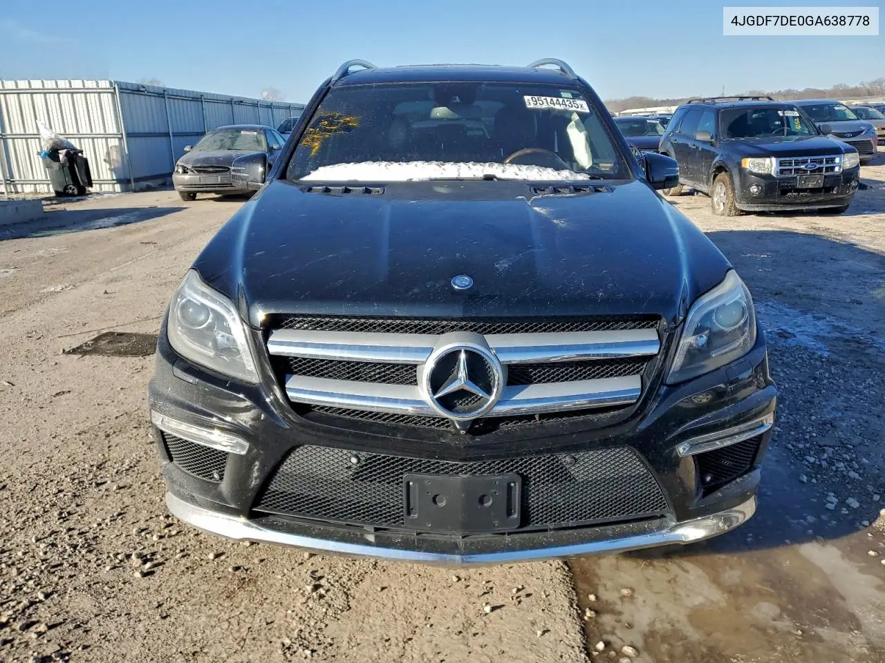 4JGDF7DE0GA638778 2016 Mercedes-Benz Gl 550 4Matic