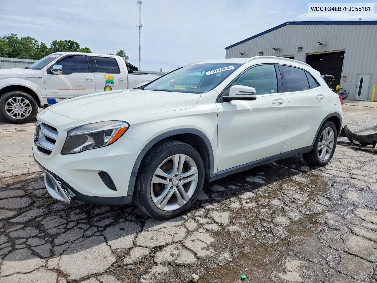 2015 Mercedes-Benz Gla 250 VIN: WDCTG4EB7FJ055181 Lot: 56183636