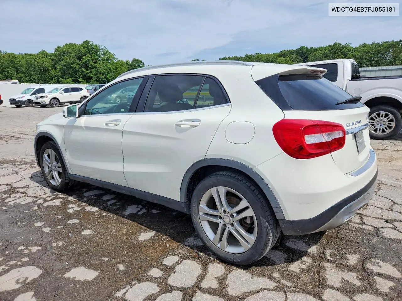 2015 Mercedes-Benz Gla 250 VIN: WDCTG4EB7FJ055181 Lot: 56183636