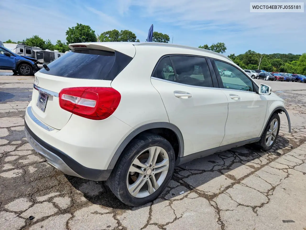 2015 Mercedes-Benz Gla 250 VIN: WDCTG4EB7FJ055181 Lot: 56183636