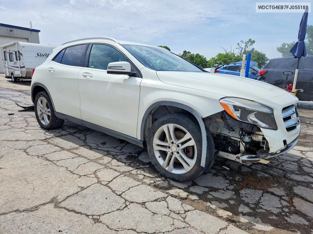 2015 Mercedes-Benz Gla 250 VIN: WDCTG4EB7FJ055181 Lot: 56183636