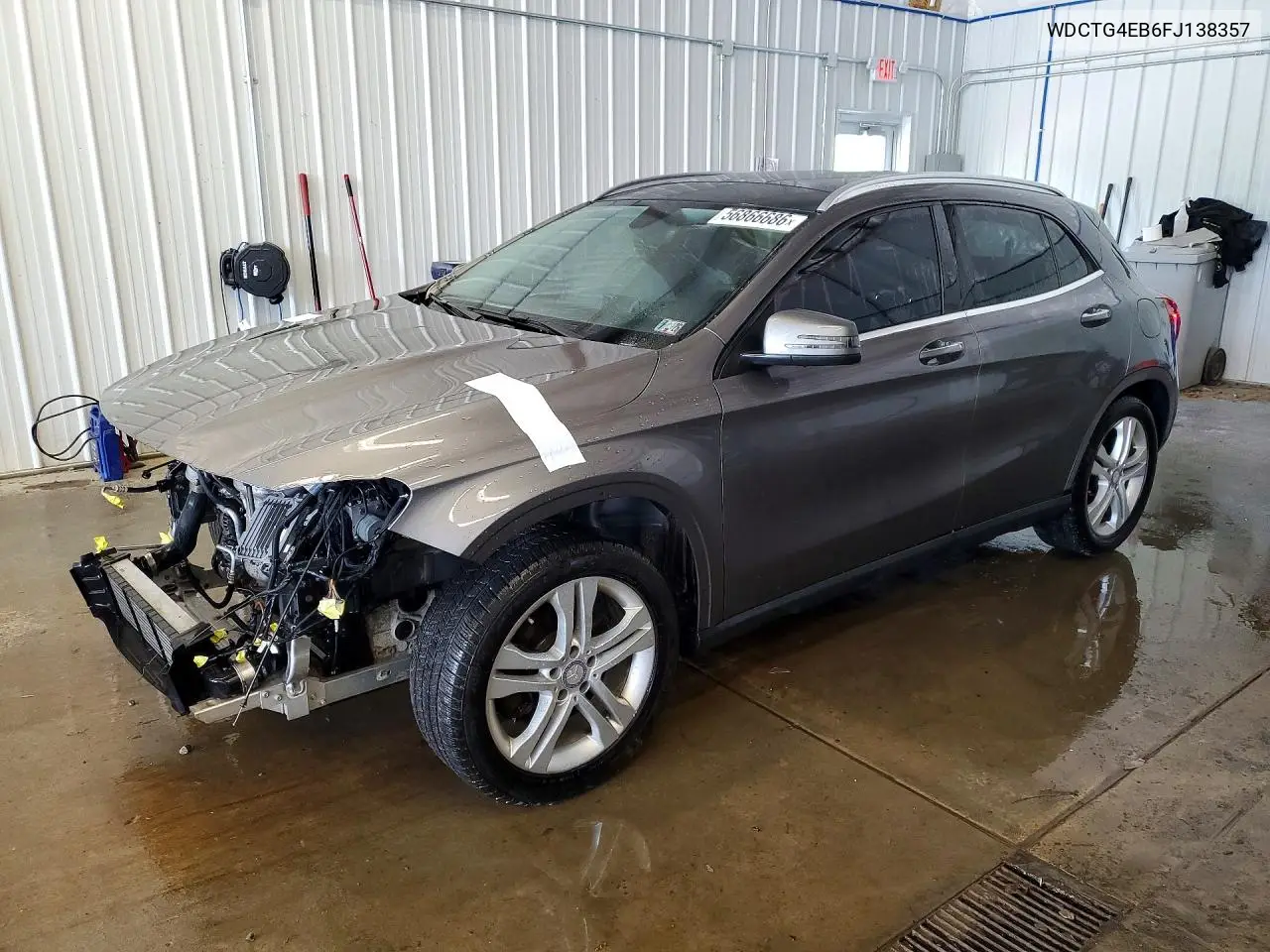 2015 Mercedes-Benz Gla 250 VIN: WDCTG4EB6FJ138357 Lot: 56866686