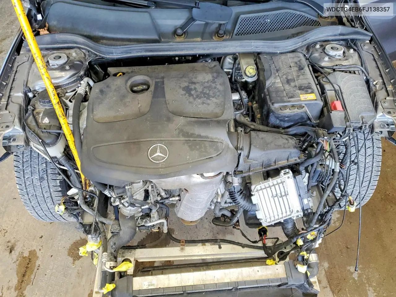 2015 Mercedes-Benz Gla 250 VIN: WDCTG4EB6FJ138357 Lot: 56866686