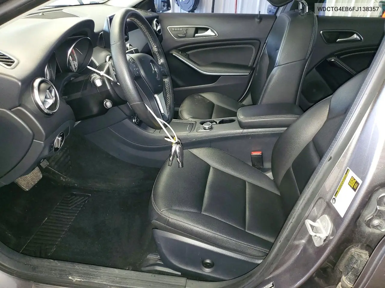 2015 Mercedes-Benz Gla 250 VIN: WDCTG4EB6FJ138357 Lot: 56866686