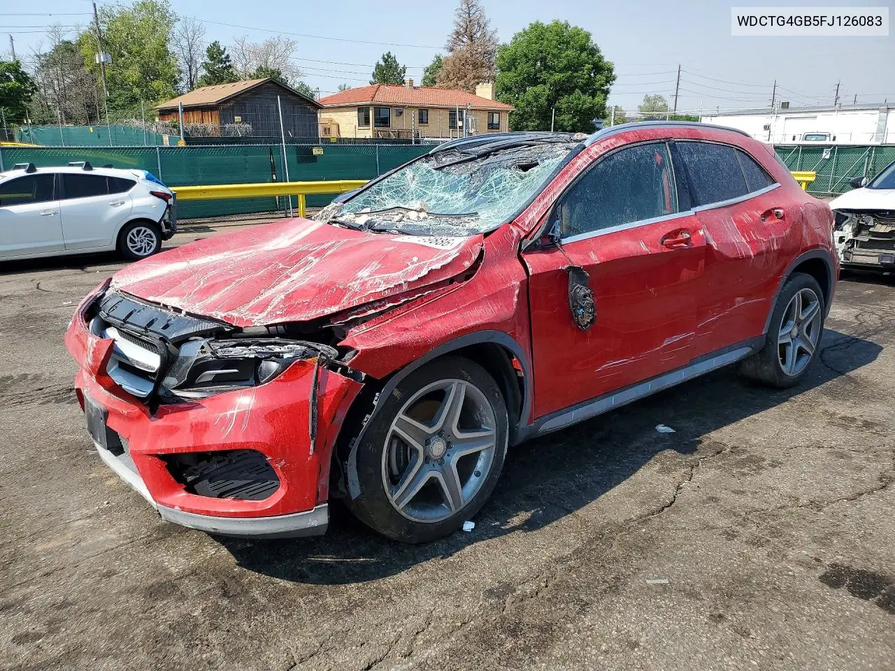 2015 Mercedes-Benz Gla 250 4Matic VIN: WDCTG4GB5FJ126083 Lot: 57199886