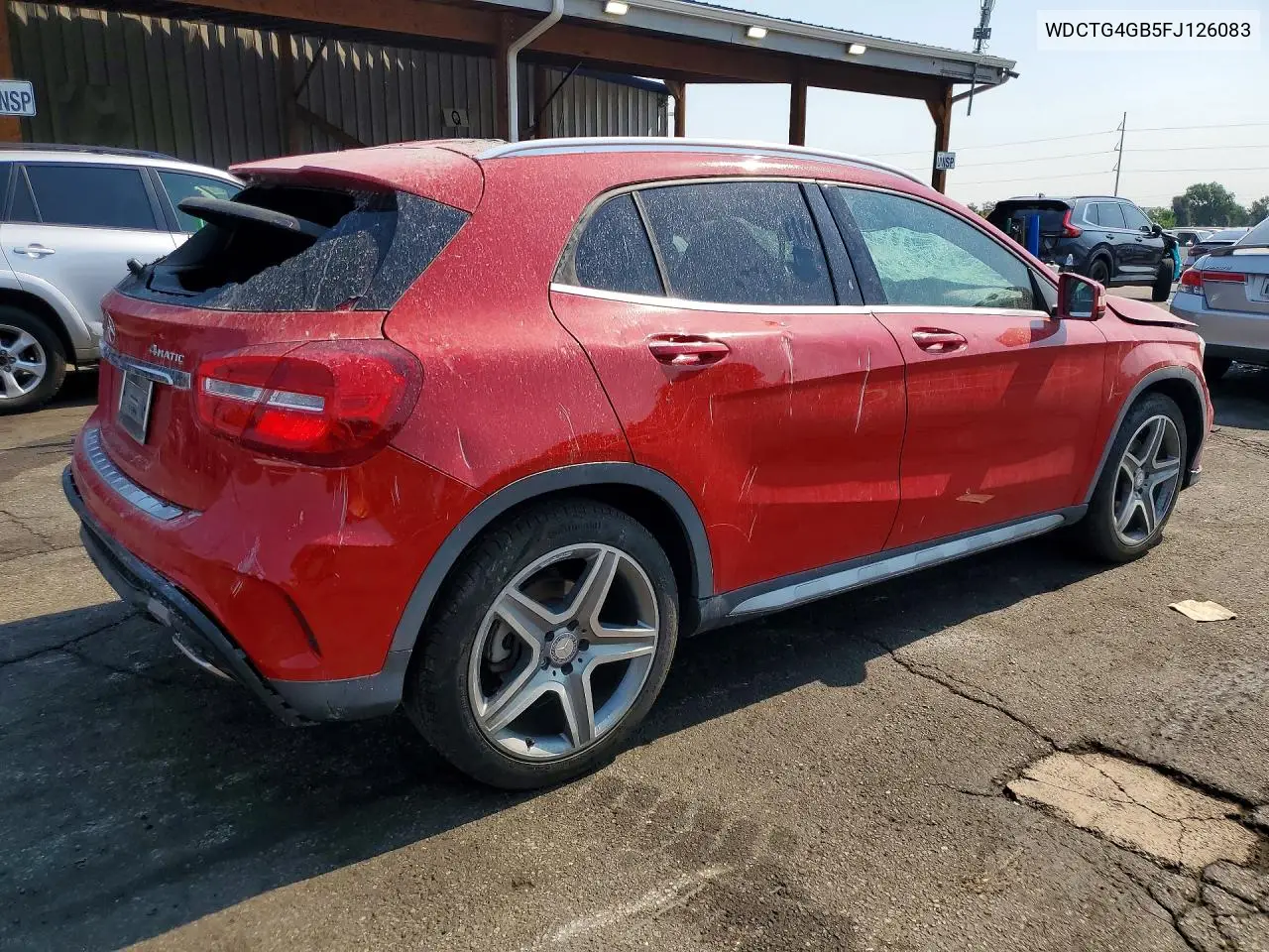 2015 Mercedes-Benz Gla 250 4Matic VIN: WDCTG4GB5FJ126083 Lot: 57199886