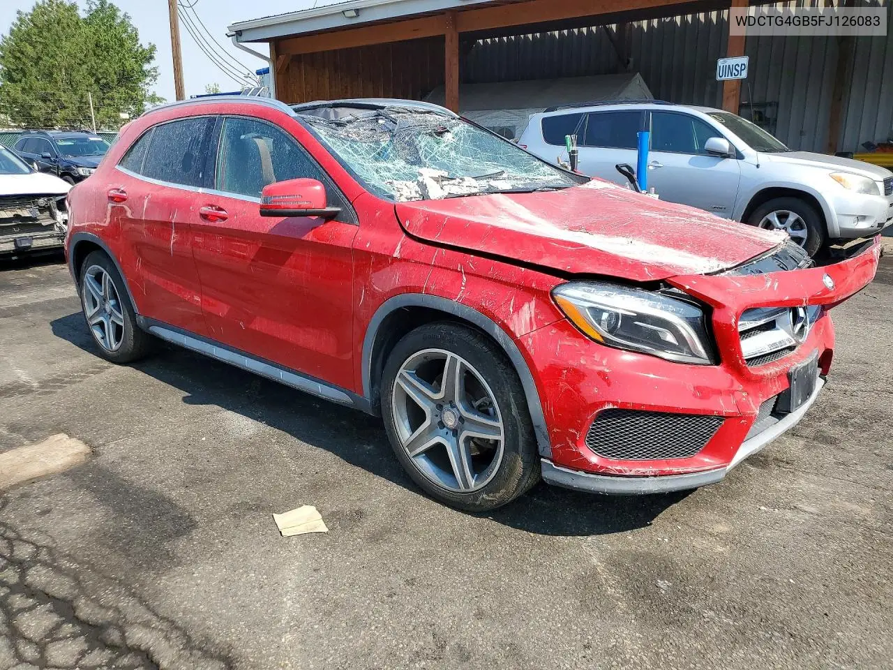 2015 Mercedes-Benz Gla 250 4Matic VIN: WDCTG4GB5FJ126083 Lot: 57199886