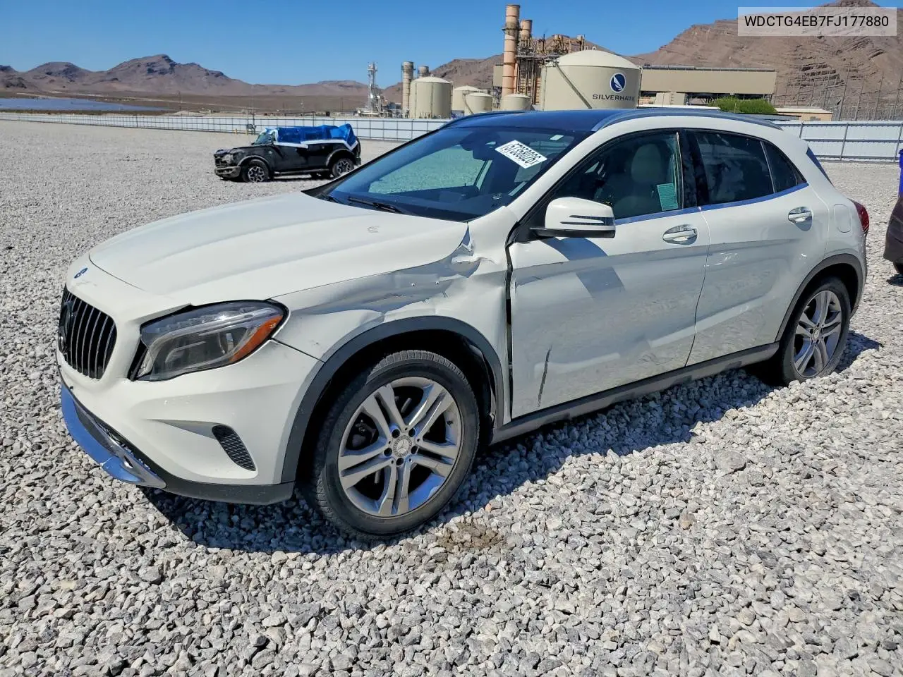 2015 Mercedes-Benz Gla 250 VIN: WDCTG4EB7FJ177880 Lot: 57358026