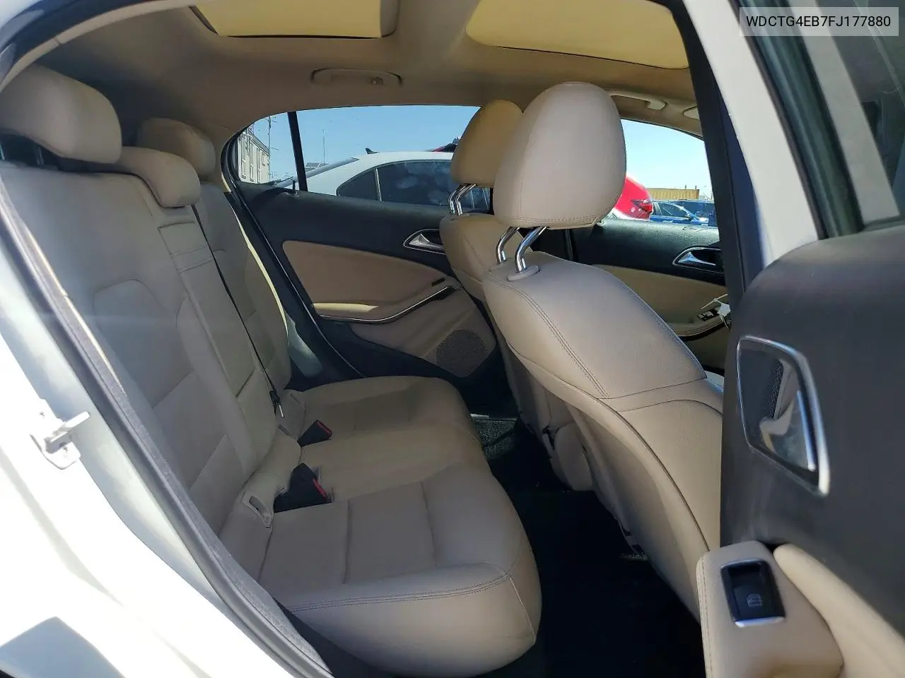 2015 Mercedes-Benz Gla 250 VIN: WDCTG4EB7FJ177880 Lot: 57358026