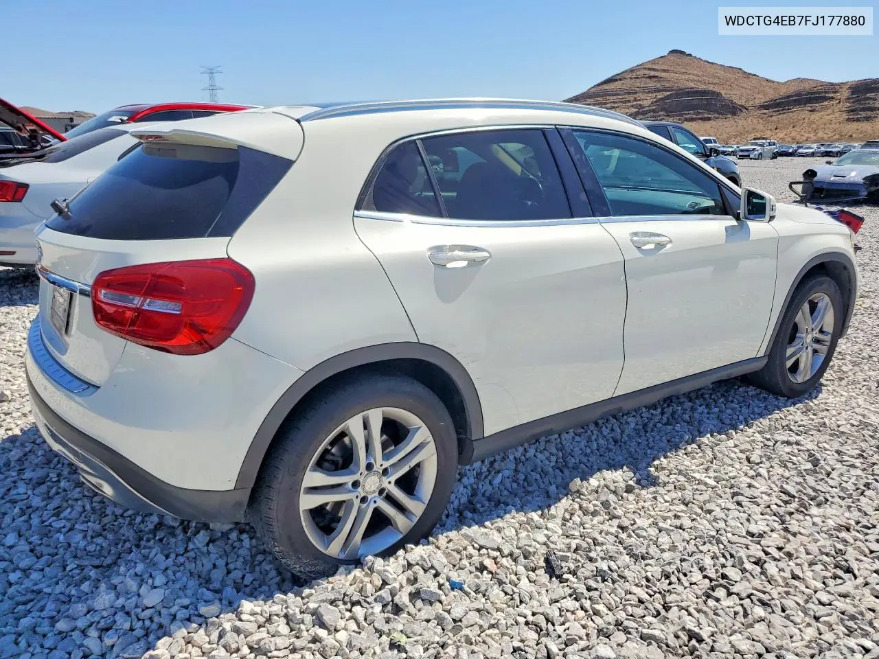 2015 Mercedes-Benz Gla 250 VIN: WDCTG4EB7FJ177880 Lot: 57358026