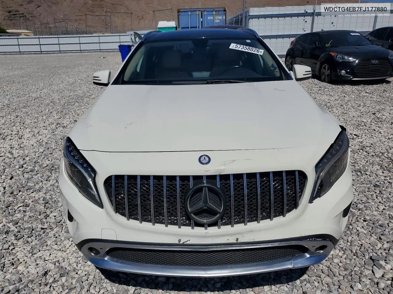 2015 Mercedes-Benz Gla 250 VIN: WDCTG4EB7FJ177880 Lot: 57358026