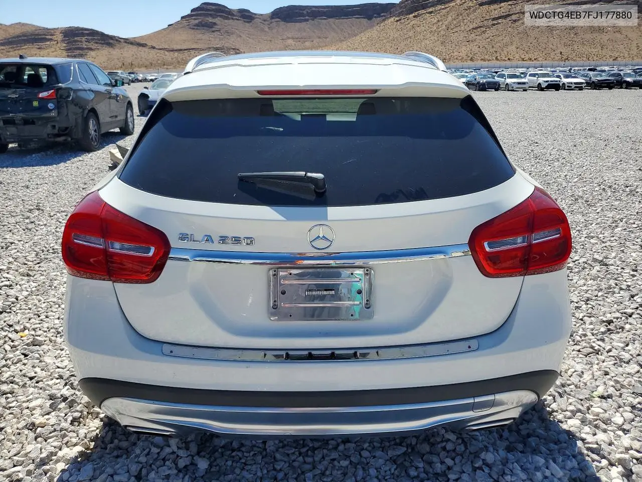 2015 Mercedes-Benz Gla 250 VIN: WDCTG4EB7FJ177880 Lot: 57358026