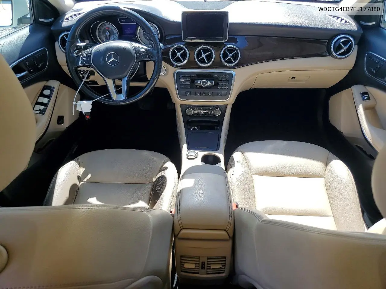 2015 Mercedes-Benz Gla 250 VIN: WDCTG4EB7FJ177880 Lot: 57358026