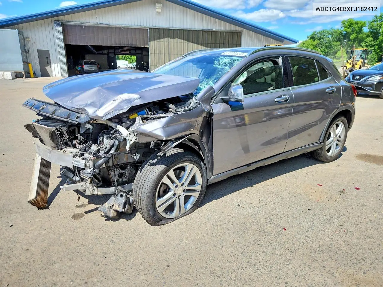 2015 Mercedes-Benz Gla 250 VIN: WDCTG4EBXFJ182412 Lot: 57570826