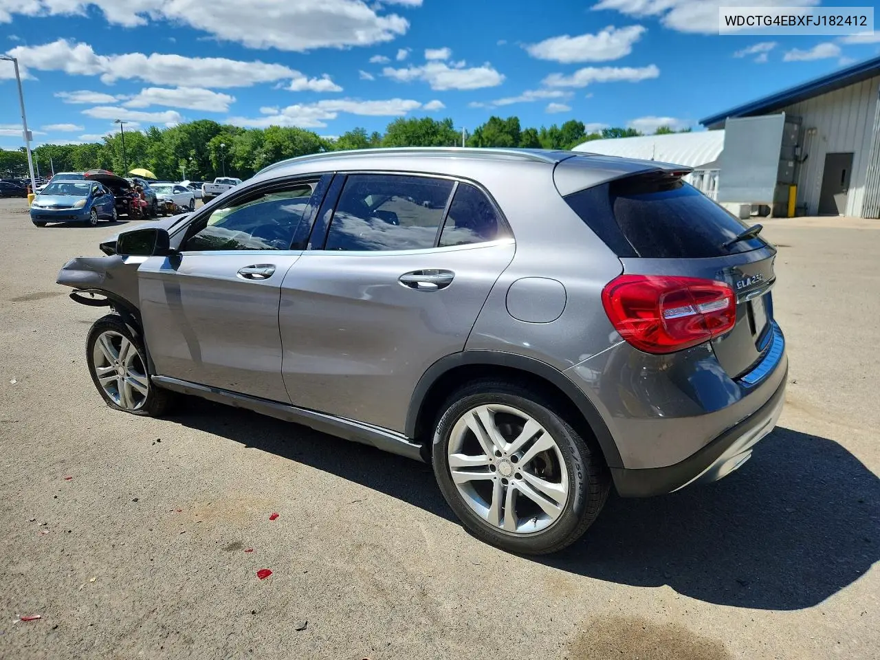 2015 Mercedes-Benz Gla 250 VIN: WDCTG4EBXFJ182412 Lot: 57570826