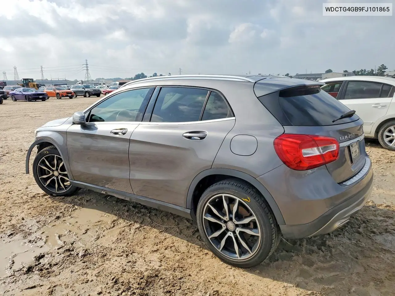 2015 Mercedes-Benz Gla 250 4Matic VIN: WDCTG4GB9FJ101865 Lot: 57666136
