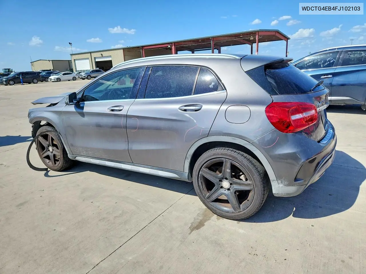 2015 Mercedes-Benz Gla 250 VIN: WDCTG4EB4FJ102103 Lot: 58990306